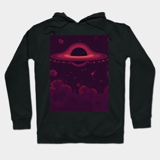 background galaxy Hoodie